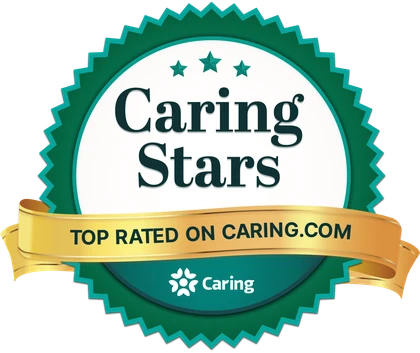 Caring Stars award: Top Rated on Caring.com